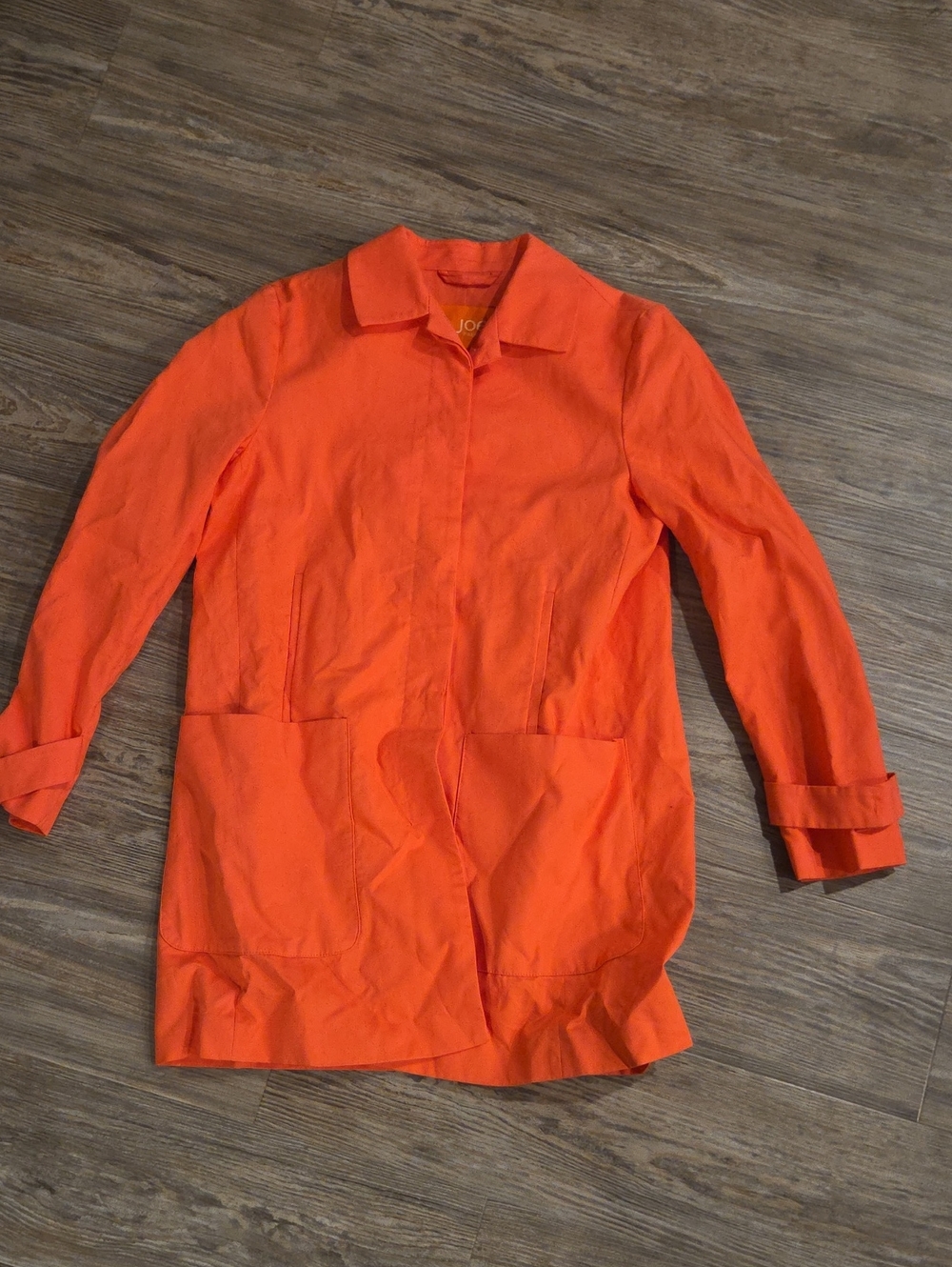 Joe Fresh Bright Pink Lightweight Trench Coat